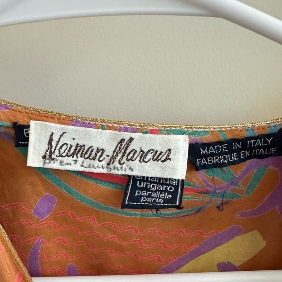 VTG Emanuel Ungaro for Neiman Marcus midi dress - Picture 2 of 3